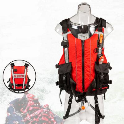 China Wholesale Soft And Comfortable Water Rescue Work Life Vest Adult 150N Emergency Marine Life Jacket for sale