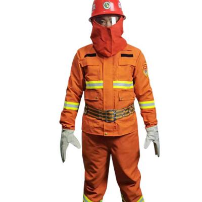 China Fire Retardant Aluminum Fire Fighting Suit Fire Fighting Suit Fire Protection Clothing Complete Kit for sale