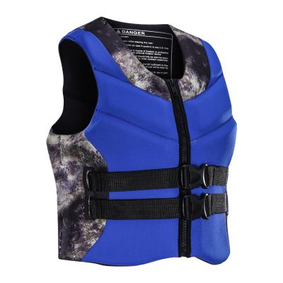 China Multifunctional Adult Soft And Comfortable Life Jacket PVC Foam, Surfing Buoyancy Vest Marine Flood Prevention Drifting Fishing Neoprene Life Jacket for sale