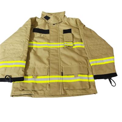 China Fire Retardant Boot Firefighter Safety Firefighter Suit Kinder Fire Combat Suit Make Heavy Duty Clothing Work Wear for sale