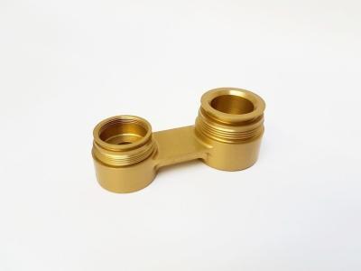 China Aluminium motorsport part with  gold anodised finish for sale