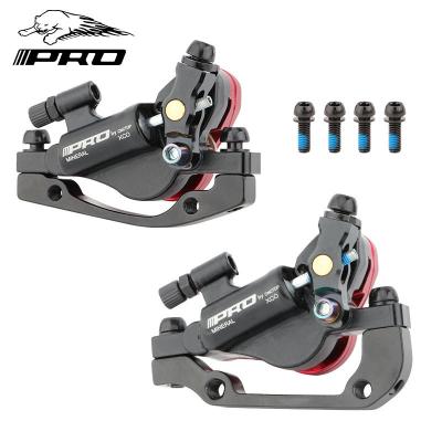 China Quickly Brake Aluminum Alloy IIIPRO Front/Rear Bicycle Brake Clamp Mountain Bike Disc Brake Calipers for sale