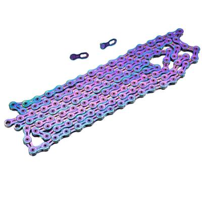 China Colorful mountain bike SUMC bmx road bicycle chain 9/10/11/12s chain for cycle for sale