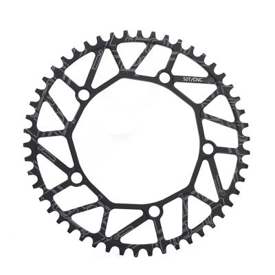 China BMX Litepro 130 BCD 50/52/54/56/58T Single Speed ​​Oval Chainring Narrow Wide Chainring for sale