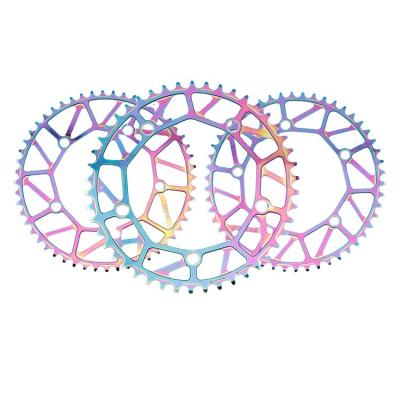 China Litepro lightweight 46/48/50/52/54/56/58T lightweight chainring oval chainring for sale