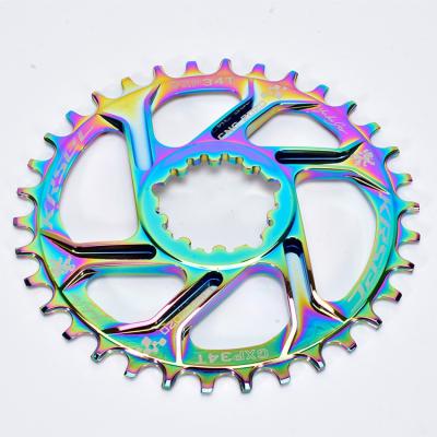 China BMX KRSCT Mountain Bike Sprocket 6mm Offset MTB Bicycle Chain Narrow Wide Ring for sale