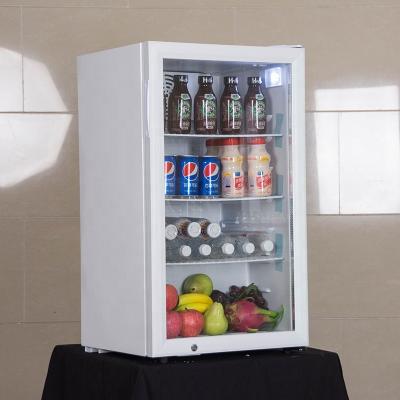 China Upright 98L Single-Temperature Mini Display Beverage Cooler Showcase with CE ETL SC-98 for sale