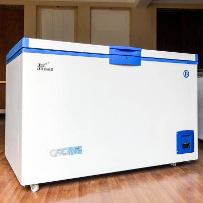 China 468L Low Temperature Commercial Chest Freezer with Electronic Temperature Controller DW-45W468 for sale