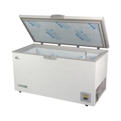 China Single-temperature Low Temperature Commercial Horizontal Deep Chest Freezer For Seafood Storage DW-45W668 for sale