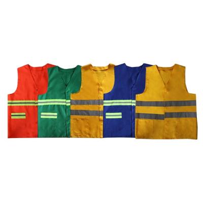 China Wholesale Workout Hi Vis Security Reflective Safety Vest High Visibility Reflective Factory Construction for sale