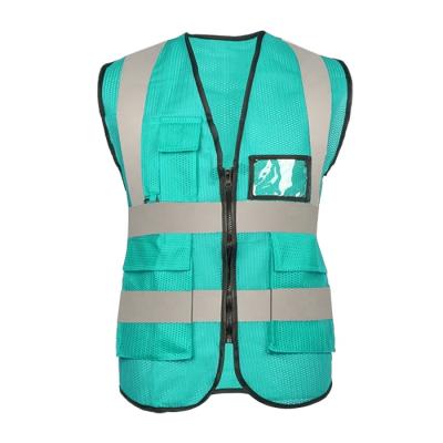 China High Visibility High Visibility Fluorescent Running Vest Safety Reflective Cheap Promotional Reflective Vest for sale