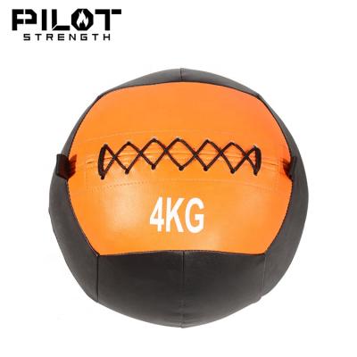 China Hot Selling Custom PU Driver Strength Logo Fitness Training Wall Ball for sale