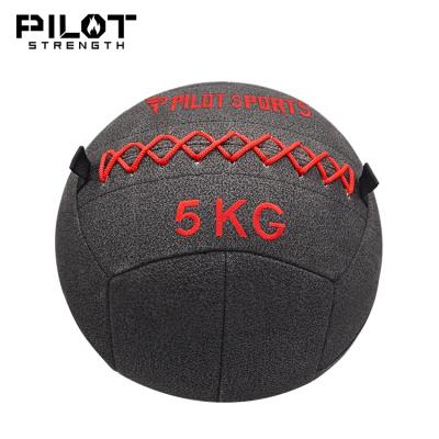 China PU+ EVA Fitness Equipment Gym Weight Training PU Medicine Soft Wall Ball for sale