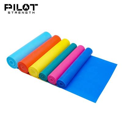 China Skin Friendly Latex Stretch Exercise Resistance Loop Bands Gym Resistance Roll for sale