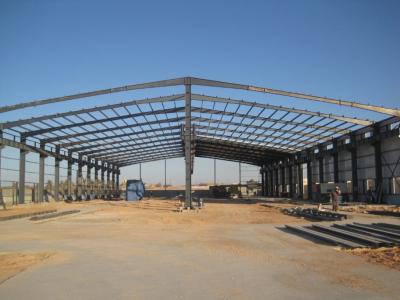 China EPS PU Insulation Prefab Industrial Steel Structure Warehouse for sale