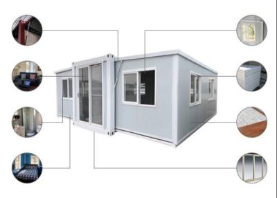 Китай 3 в домах 1 полуфабрикат складного расширяемого контейнера живя продается