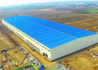 China Light Weight Glass Wool Insulated Prefab Steel Structure Workshop for sale