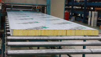 China Fireproof Glass Fibre Sandwich Panel for sale