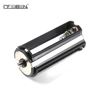 China Cheap Battery Pack Quality 3AA Cylinder 4.5V ABS Plastic Battery Holder Good for sale