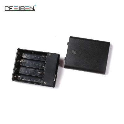 China Wire Leads 150mm 6V 4AA Dry Battery Holder With Usb Interface for sale