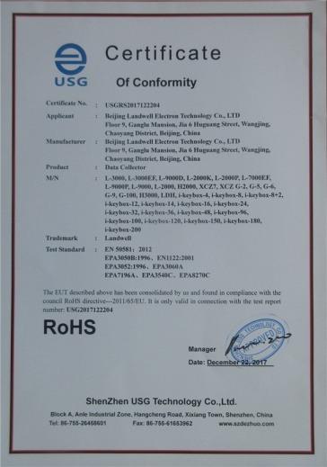 RoHS - Beijing Landwell Electron Technology Co.,Ltd.