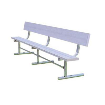 China Modern Aluminum Bench Portable School Sport Used Aluminum Outdoor Bench for sale