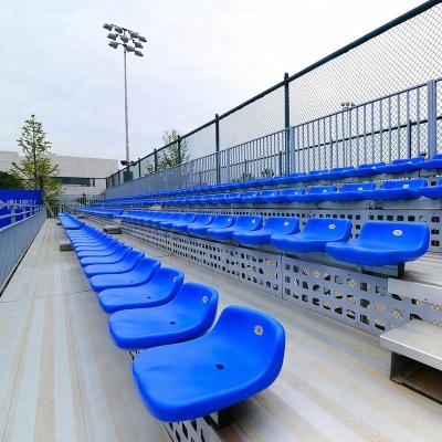 China Hot Dip Galvanized Hardware and Steel Structure Application Galvanized Steel Structure Bleacher Grandstand Seating for sale