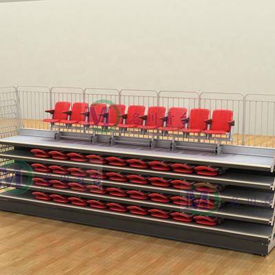 China Multifunctional Athens Indoor Sports School Room Stadium Bleacher Indoor Gym Retractable Bleachers Posing Metal Bleacher For Stadium for sale