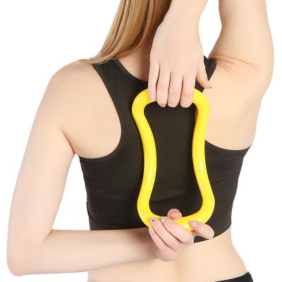 China Pilates Ring Yoga Circle Stretch Ring Fascia Massager Workout Gym Equipment Yoga Accessories Bodybuilding Fitness Sports Stretch Ring for sale