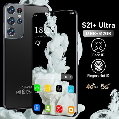 China Original Dual SIM Card Ready To Ship S21 Ultra 12GB+512GB Android Smartphone With Support 5G Network Super Strength Mobile Phone for sale