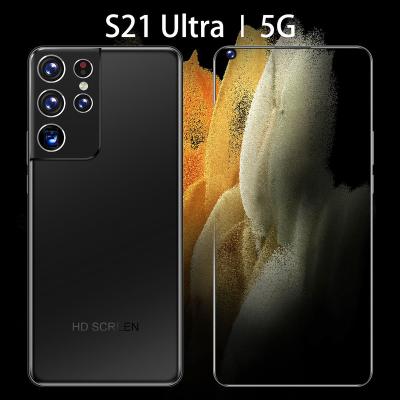 China Original dual sim duals SIM Card Hot selling smartphone mobile phones good quality S21+ ultra open phone android mobile phone for sale