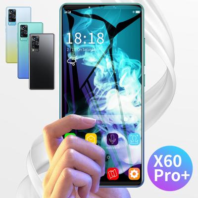 China Dual Pro Android 5G Mobile Phones Dual SIM Face Unlock Smartphones 8+256GB 24+48MP SIM Card Cheap Price X60 6.1 Inch Full Screen Mobile Phones for sale