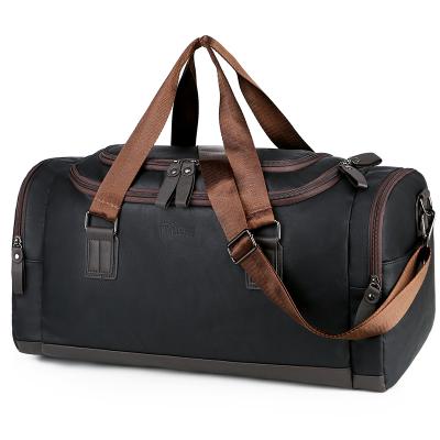 China Water Resistant Stocked In USA Warehouse Wholesale Fitness Duffel Bag Men Women Fashion Large PU Leather Sports Travel Bags Waterproof for sale