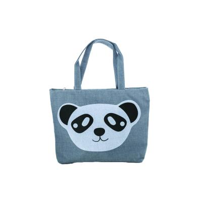 China WOBAG Fashion Women Fashion Large Capacity School Students Canvas Shoulder Bag Handbag For Girls for sale