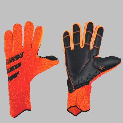 China Finger protection latex goalkeeper glove did not thicken soccer goalkeeper gloves, professional soccer goalkeeper gloves 2022 new for sale