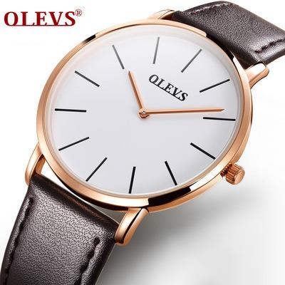 China Top Brand Full OLEVS 5868 OEM Calendar Watch Luxury Ultra Thin Couple Loves Watches Casual Quartz Clock for sale