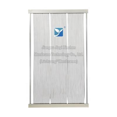 China Hotels 30 sqm PVDF Reinforced Hollow Fiber Membrane Bioreactor Immersed MBR Element Cassette Module For Sewage Wastewater Treatment for sale