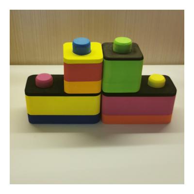 China 2020 even most popular beautiful color education soft safety eco-friendly for kids building blocks for sale