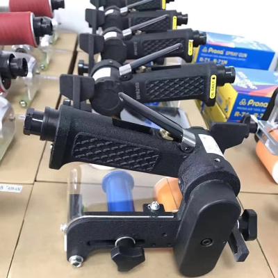 China Durable Hand Paint Denim Belt Grinder Spinning Grinding Destroy Jeans Ripper Machine for sale