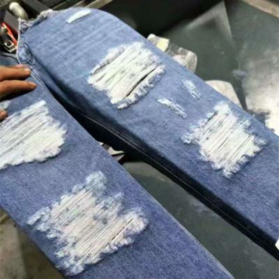 China Destroy Jeans Ripper Machine Jeans Favorite Machine China Jeans Factory Washing Plants for sale