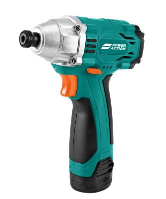 China Cordless Power Action 12V Impact Driver With 1/4