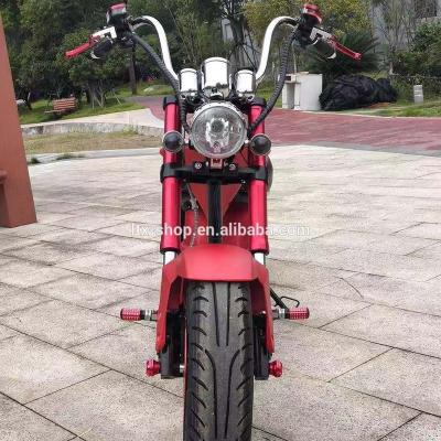 China 2022 new design Halley 60v 18 inch tire citycoco bike scooter 2000w for sale 180*40*70cm for sale