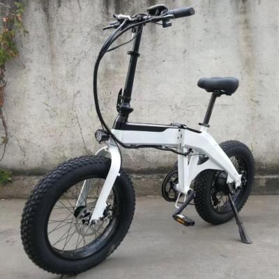 China Hot Selling Fate 20inch Aluminum Alloy Tire 48v 500w Motorized Electro Snow Electric Bicycle Bike for sale