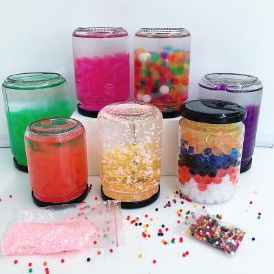 China DIY Toy House DIY Mason Jar and Empty Glass Lids for Decoration, Water Beads for sale