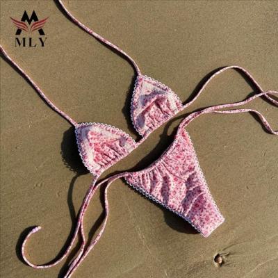 China Anti-Bacterial 2022 High Qulilty swimsuits young girl beachwear Ladies hot sexy Brazilian women Swimwear micro Bikini for sale