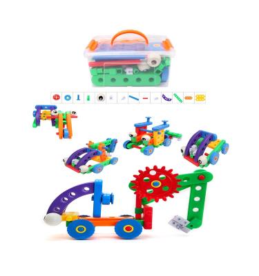 China Plastic DIY Construction Building Block With EN71 Certification Toy For Children for sale