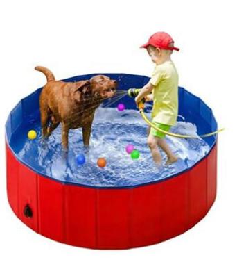 China Hot Sale Amazon PVC Fabric Pet Bath Pool Portable Dog Pool for sale