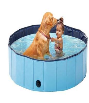 China Hot Selling PVC Dog Swimming Pool Portable PVC Pet Bath Pool for sale