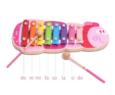 China Wooden Knocking Toys Educational Music Toys For Children Learning Coordinated Eye And Hand Movements Toy Tool for sale