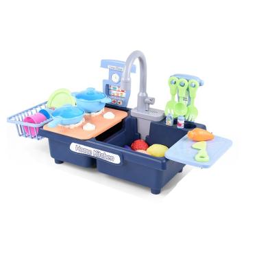 China Plastic Hot Selling Amazon Children's Role Play Kitchen Plastic Toy For Children for sale